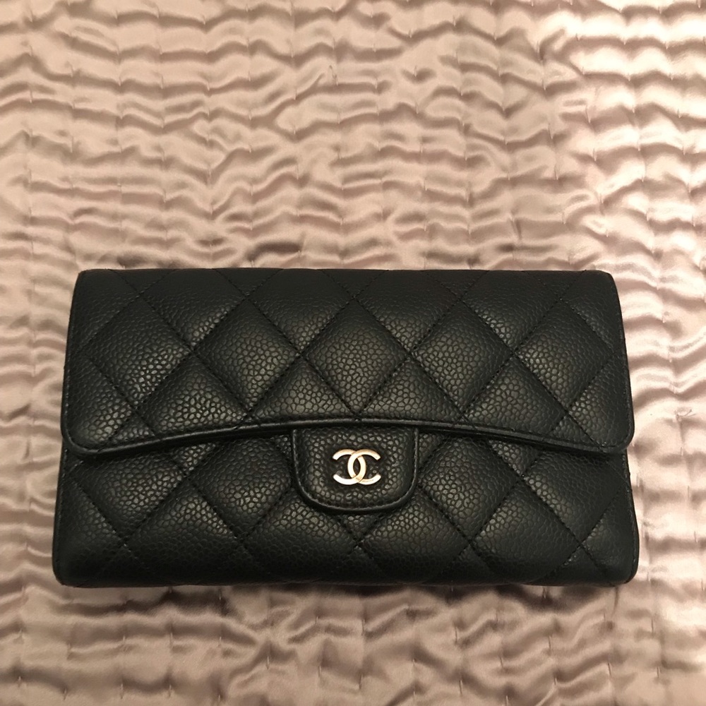 Chanel Black Wallet